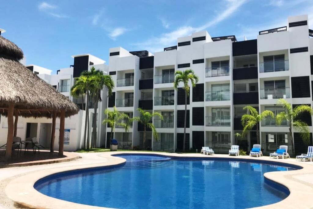 ¡Nuevo! Hermoso Departamento Con Alberca. มานซานิโญ ภายนอก รูปภาพ